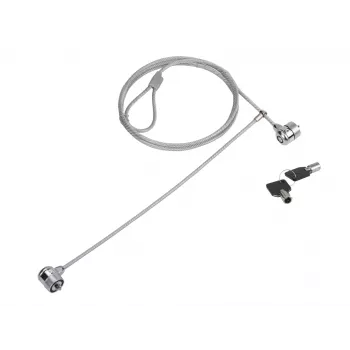 Κλείδωμα laptop Conceptronic CNBSLOCK15T 1,5 m Ασημί 2 κλειδιά