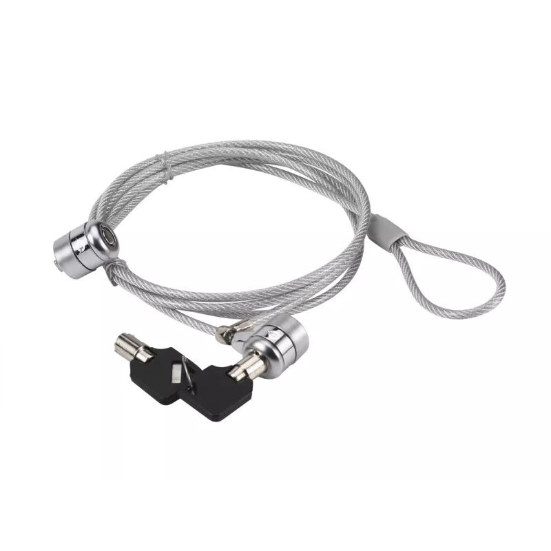 Κλείδωμα laptop Conceptronic CNBSLOCK15T 1,5 m Ασημί 2 κλειδιά
