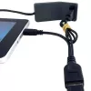 Techly Καλώδιο USB 2.0 OTG A F Micro USB M με USB 30cm Μαύρο ICOC MUSB-MC2