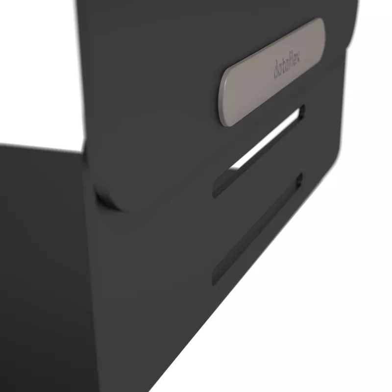 Dataflex Addit Bento® Βάση οθόνης - ρυθμιζόμενη 123, ελεύθερη τοποθέτηση, 20 kg, ρύθμιση ύψους, Μαύρο