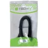 Techly καλώδιο USB 2.0 A αρσενικό / B αρσενικό γωνιακό 2m ICOC U-AB-20-ANG