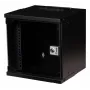 Επιτοίχιος κλωβός EQUIP EWM-06-3030-B 6U, 312 mm πλάτος, 300–330 mm βάθος, μαύρο