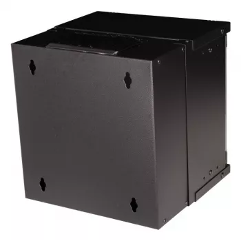 Επιτοίχιος κλωβός EQUIP EWM-06-3030-B 6U, 312 mm πλάτος, 300–330 mm βάθος, μαύρο
