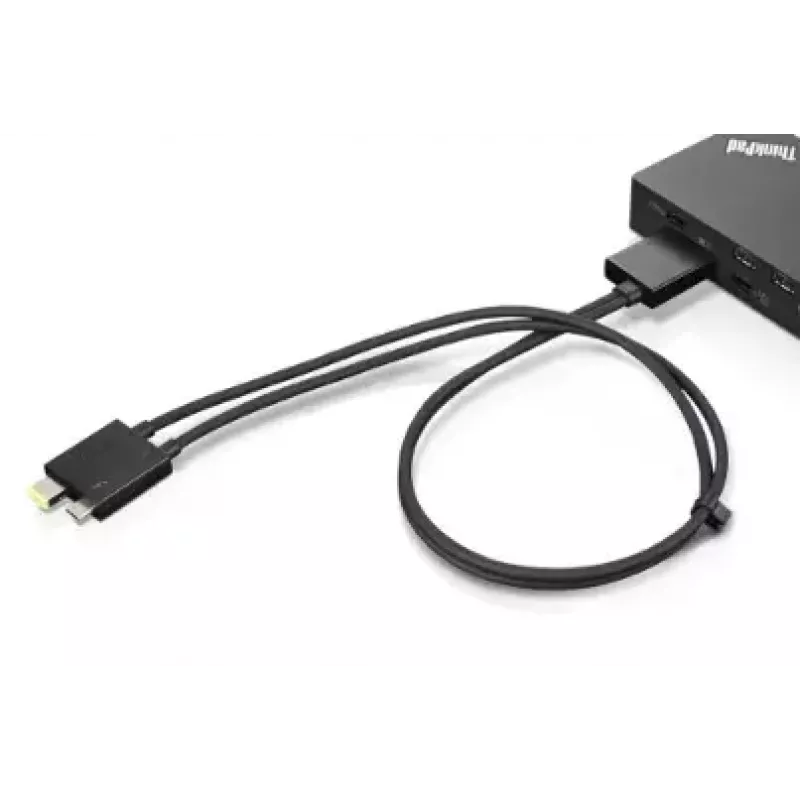 Lenovo 4X90U90616 Προσαρμογέας γραφικών USB μαύρο