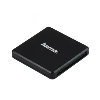 Hama 00124156 Αναγνώστης καρτών USB 3.2 Gen 1 (3.1 Gen 1) Type-A Μαύρο