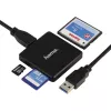 Hama 00124156 Αναγνώστης καρτών USB 3.2 Gen 1 (3.1 Gen 1) Type-A Μαύρο