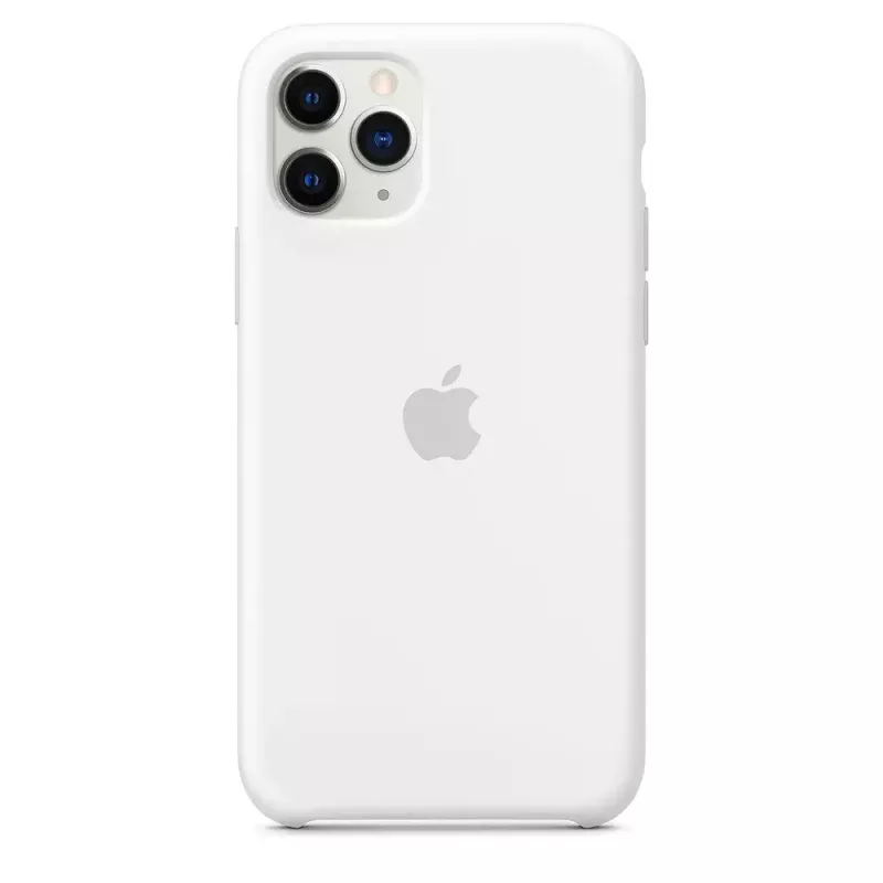 Apple iPhone 11 Pro Θήκη σιλικόνης λευκή