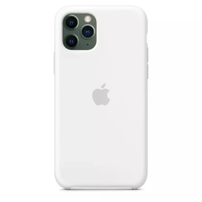 Apple iPhone 11 Pro Θήκη σιλικόνης λευκή