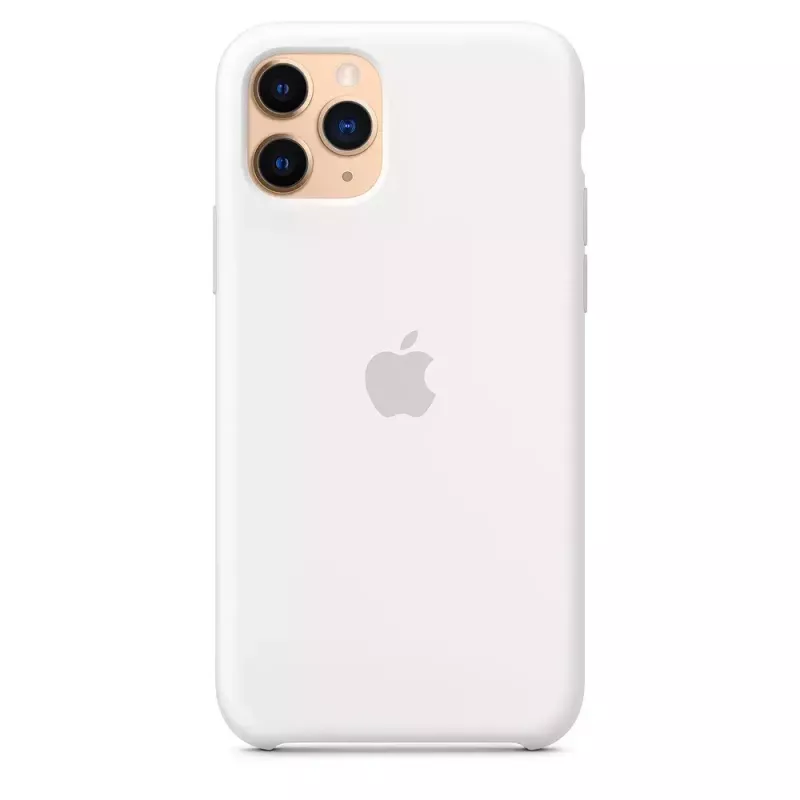 Apple iPhone 11 Pro Θήκη σιλικόνης λευκή