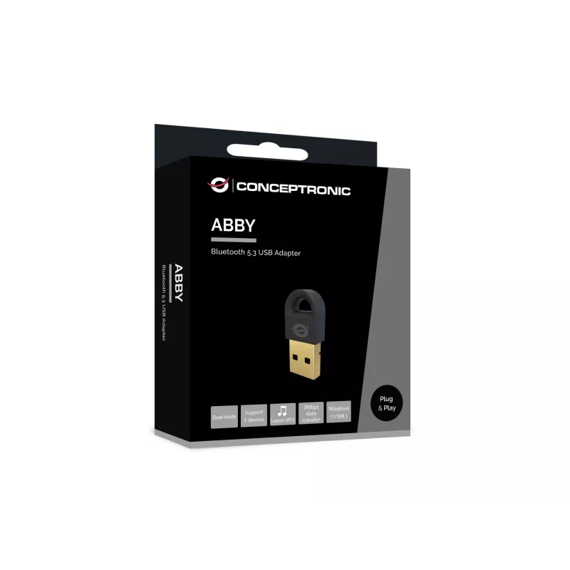 Conceptronic ABBY16B Προσαρμογέας Bluetooth 5.3 USB