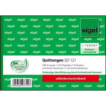 Έντυπο επιχείρησης Sigel SD121