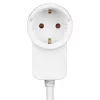 Hama Powerplug Επέκταση ρεύματος 3 m 2 πρίζες AC εσωτερικού χώρου Λευκό