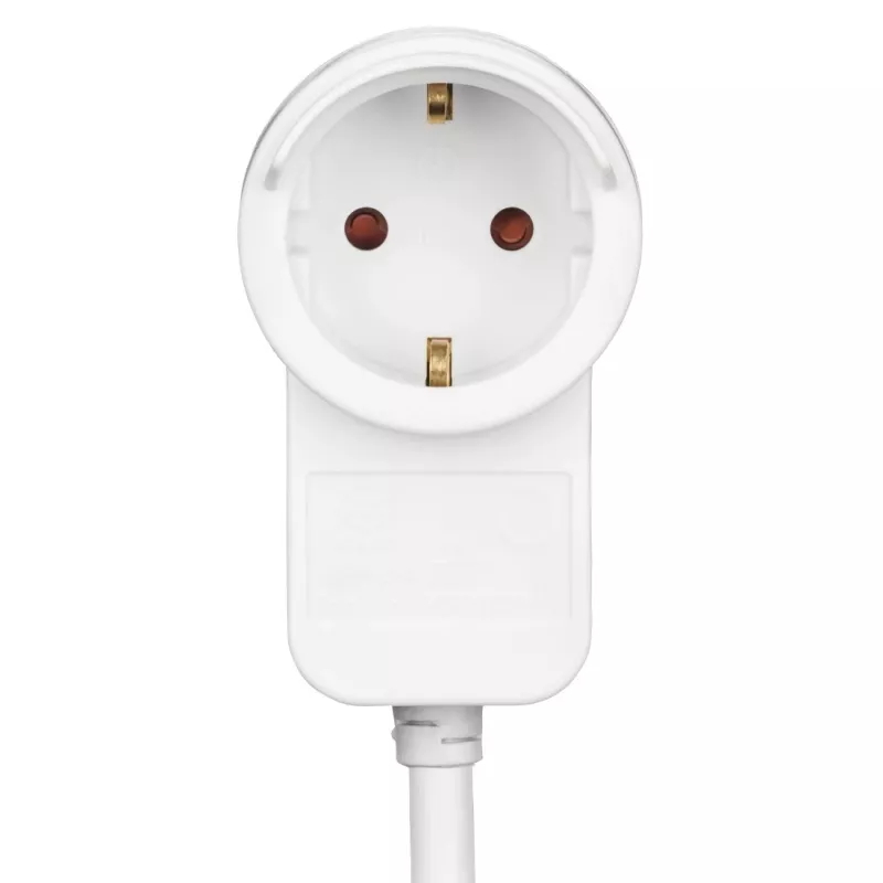 Hama Powerplug Επέκταση ρεύματος 3 m 2 πρίζες AC εσωτερικού χώρου Λευκό
