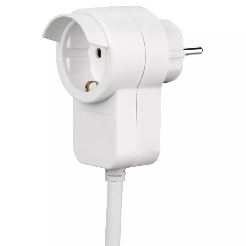 Hama Powerplug Επέκταση ρεύματος 3 m 2 πρίζες AC εσωτερικού χώρου Λευκό
