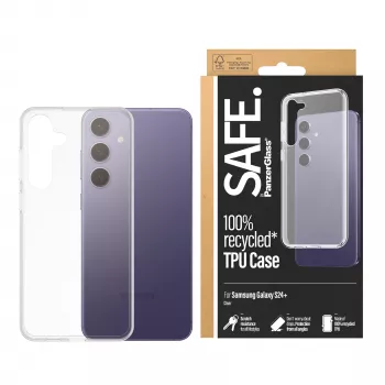 PanzerGlass SAFE. by ® Θήκη TPU Samsung Galaxy S24+ | Διάφανη