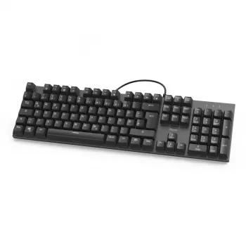 Hama MKC-650 Πληκτρολόγιο Γραφείου USB QWERTZ Γερμανικό Ανθρακί, Μαύρο