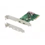 Conceptronic EMRICK Κάρτα PCIe 2 θυρών USB 3.2 Gen 2 Type-C, αυτοτροφοδοτούμενη