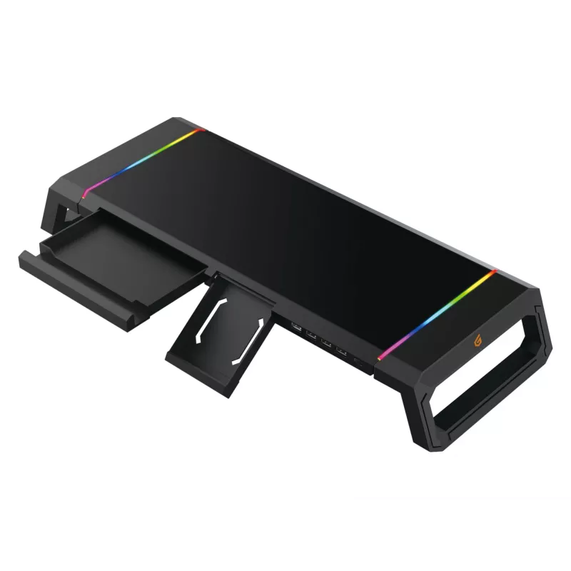 Conceptronic THORNE ERGO Βάση οθόνης Gaming, ελεύθερη τοποθέτηση, 10 kg, Μαύρο