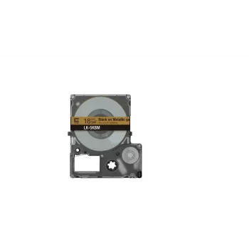 Ταινία ετικέτας Epson LK-5SBM μαύρο ασήμι θερμομεταφοράς 1,8 cm