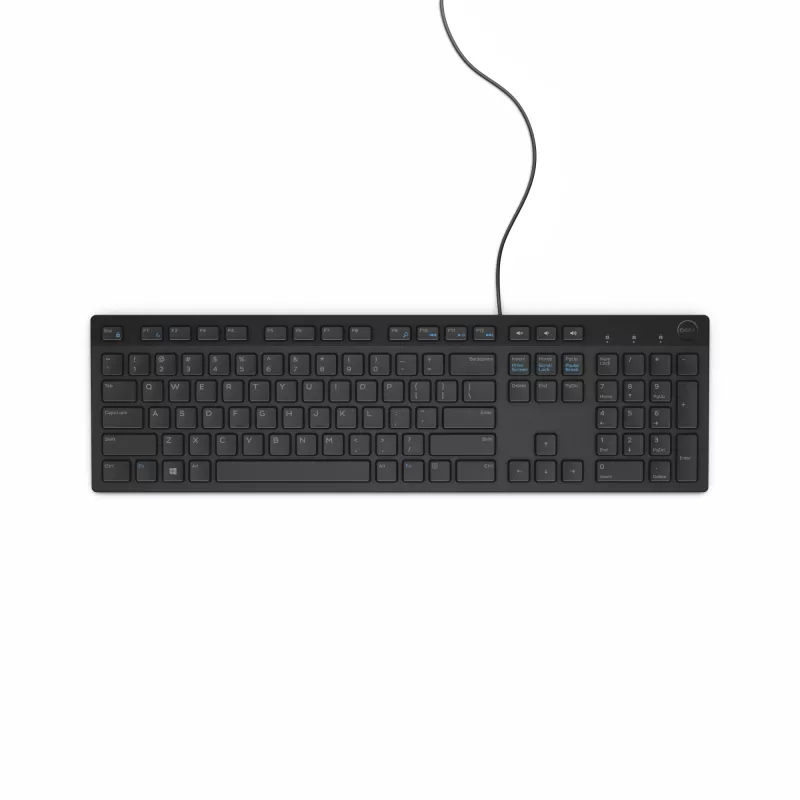 DELL Ενσύρματο πληκτρολόγιο – KB216 – UK (QWERTY) – Μαύρο – (RTL BOX)