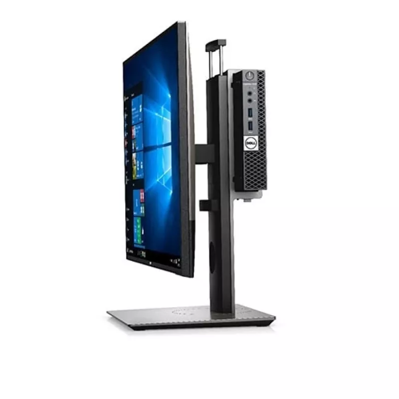 Dell MFS18 Micro Form Factor All-in-One βάση, 19-27 ίντσες, ρυθμιζόμενου ύψους, μαύρο/ασημί