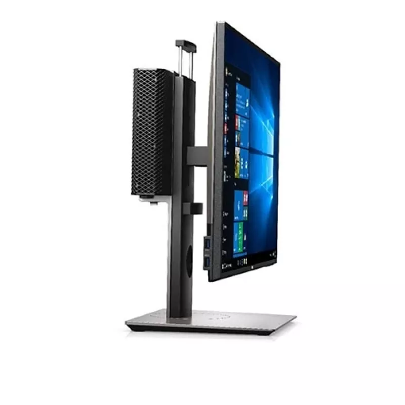 Dell MFS18 Micro Form Factor All-in-One βάση, 19-27 ίντσες, ρυθμιζόμενου ύψους, μαύρο/ασημί