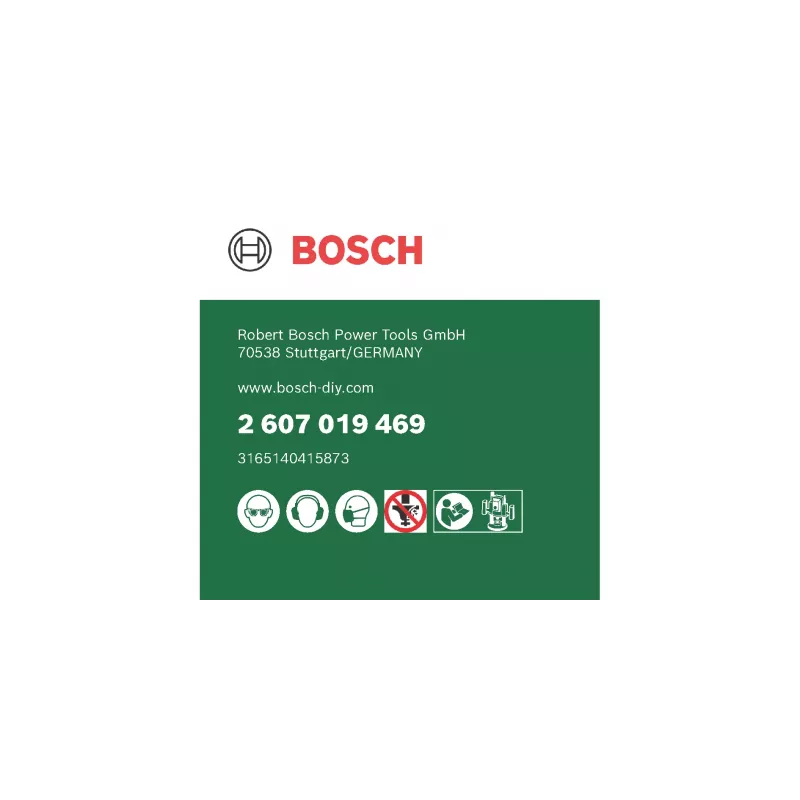 Bosch 2 607 019 469 Φρέζα