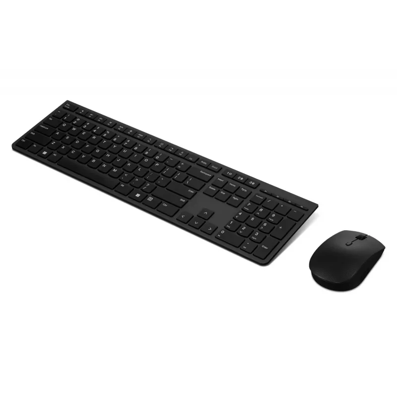 Lenovo 4X31K03931 πληκτρολόγιο ποντίκι περιλαμβάνεται RF Wireless + Bluetooth US Αγγλικά μαύρο