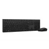 Lenovo 4X31K03931 πληκτρολόγιο ποντίκι περιλαμβάνεται RF Wireless + Bluetooth US Αγγλικά μαύρο