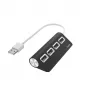 Hama Διανομέας USB, 4 θύρες, USB 2.0, 480 Mbit/s, μαύρο
