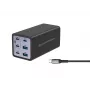 Conceptronic φορτιστής 6 θυρών 200W GaN USB PD με καλώδιο USB-C, USB-C x 4, USB-A x 2, QC 3.0, PD 3.1, PPS
