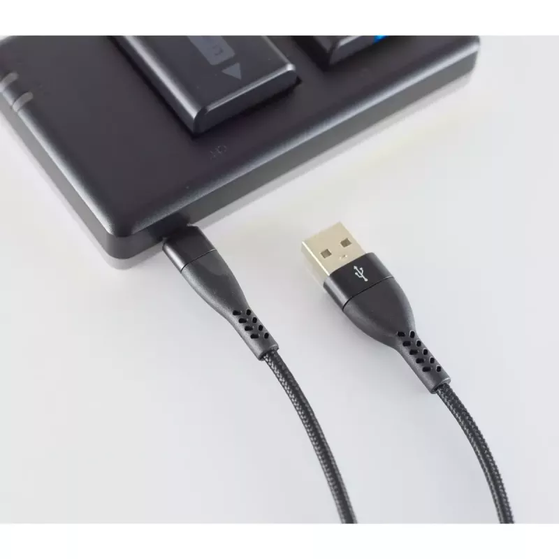 Καλώδιο Lightning 1m ShiverPeaks BS20-73025 Μαύρο