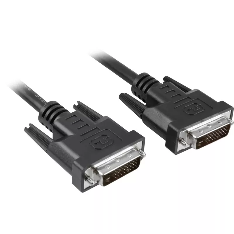 Techly Καλώδιο οθόνης DVI ψηφιακό M/M Dual Link 0,5 m (DVI-D) ICOC DVI-8105