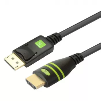 Techly Μετατροπέας καλωδίου DisplayPort σε HDMI 5 m ICOC DSP-H-050