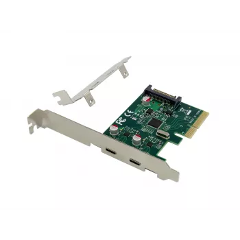 Conceptronic EMRICK κάρτα PCIe 2-Port USB 3.2 Gen 2 Type-C
