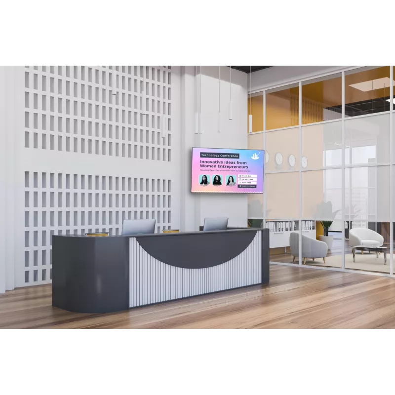 Peerless SA752PU Βάση τοίχου TV 139,7 cm (55 ίντσες) Μαύρο