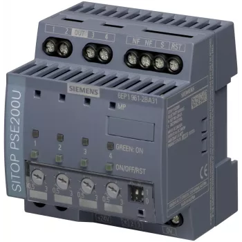 Siemens SITOP PSE200U Μονάδα επιλεκτικότητας, 3 A, 6EP1961-2BA31