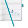 Σημειωματάριο Sigel JN102 A6 174 Φύλλα Aqua