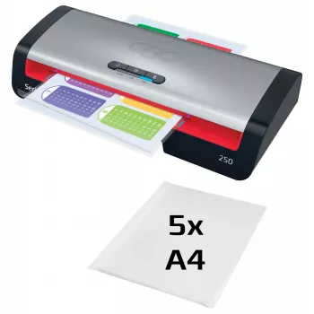 GBC 250 Office A4 πλαστικοποιητής, 24 cm, θερμικός πλαστικοποιητής, 500 mm/min, 0,5 mm, A4, 100 µm