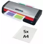 GBC 250 Office A4 πλαστικοποιητής, 24 cm, θερμικός πλαστικοποιητής, 500 mm/min, 0,5 mm, A4, 100 µm