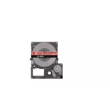 Ταινία ετικετών Epson LK-4RBJ μαύρο κόκκινο θερμομεταφοράς 1,2 cm