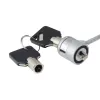Conceptronic CNBSLOCK15 καλώδιο ασφαλείας ασημί 1,5 m
