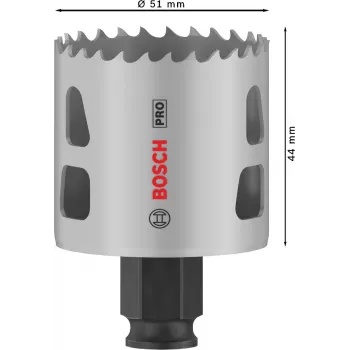 Bosch PRO Multi Material PC Plus 44/51 mm μεμονωμένη πριονότρυπα