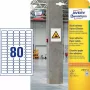 Αυτοκόλλητη ετικέτα Ορθογώνιο AVERY L7872-20