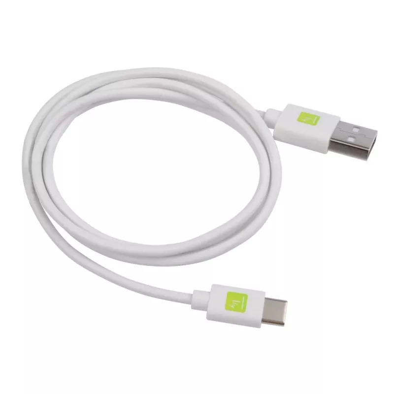 Techly ICOC MUSB20-CMAM10TW Καλώδιο USB USB 2.0 1 m USB A USB C λευκό