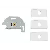Υποδοχή βύσματος 3,5 mm Kindermann 7456 000 511 λευκό