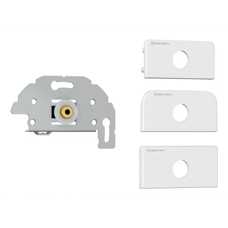 Υποδοχή βύσματος 3,5 mm Kindermann 7456 000 511 λευκό