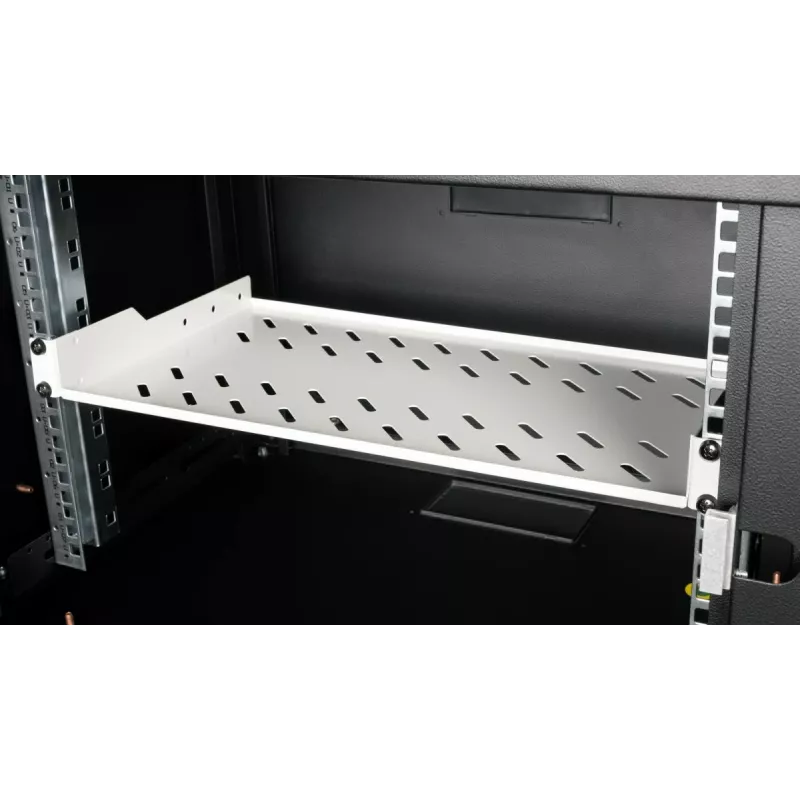 Ράφι rack Equip Fixed Shelf 19' 1U 400MM γκρι