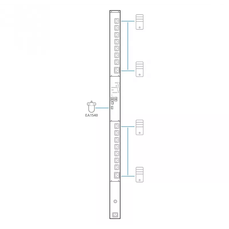Χωρητικός αισθητήρας διαρροής ATEN EA1540 DC AC 10-30V 0,15A