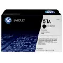 HP 51A μαύρο γνήσιο τόνερ LaserJet, 6500 σελίδες, μαύρο, 1 τεμ.
